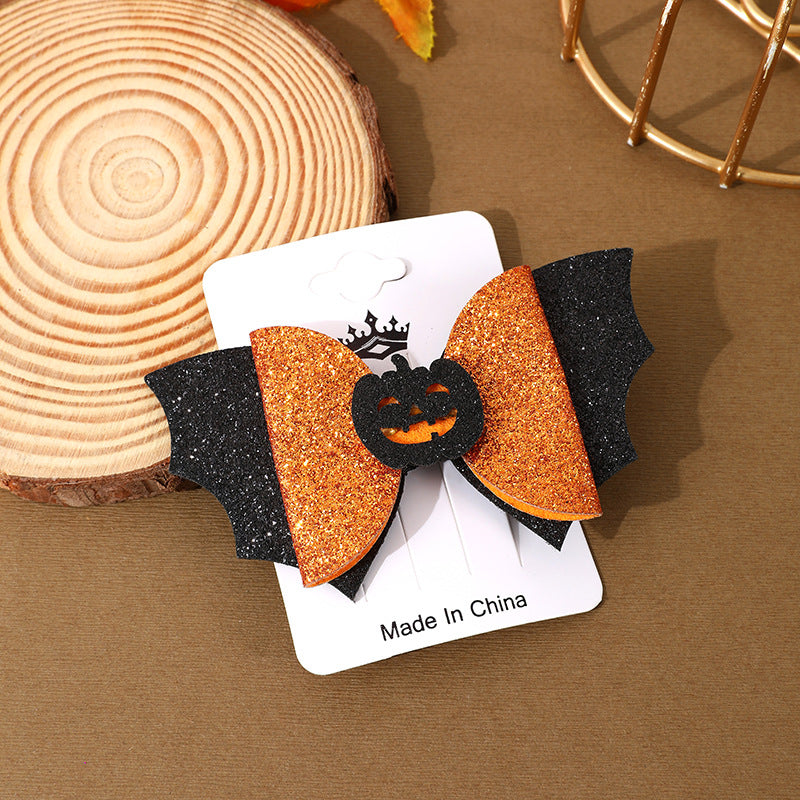 Halloween Spider Web Hair Clip