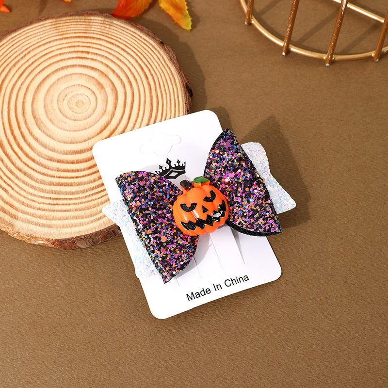 Halloween Spider Web Hair Clip