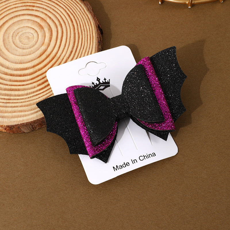 Halloween Spider Web Hair Clip